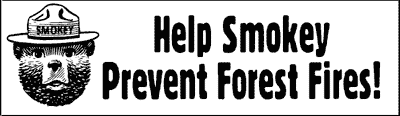 smokey the bear banner